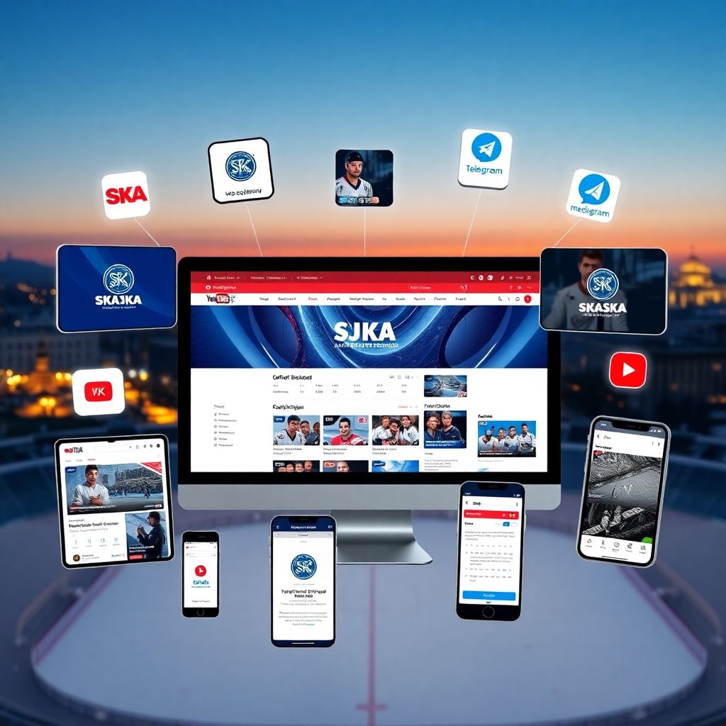 Цифровая эра СКА: как медиа, соцсети и «МедиаСКА» меняют связь с фанатами