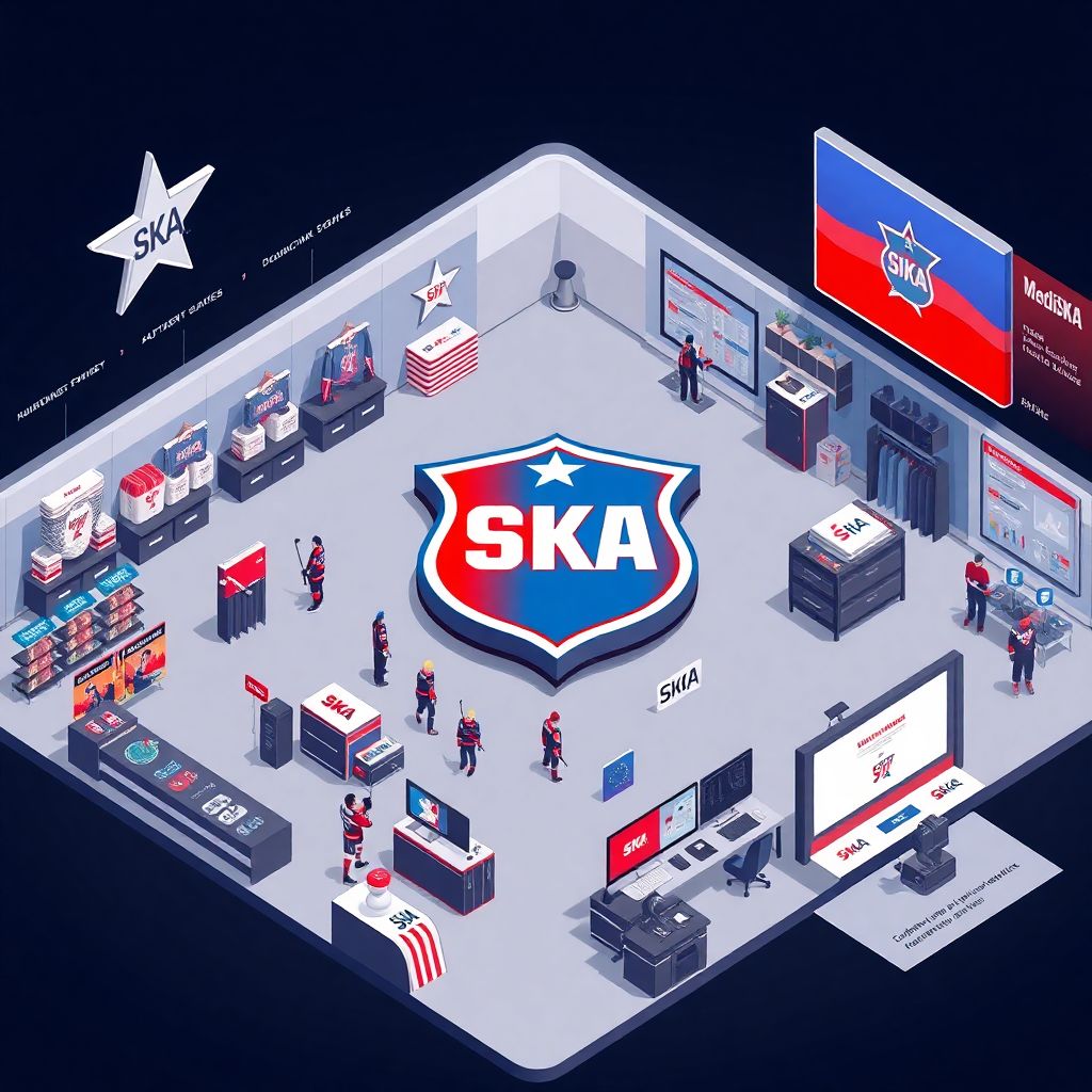 Эволюция клубной символики и бренда СКА: путь от эмблемы до МедиаСКА