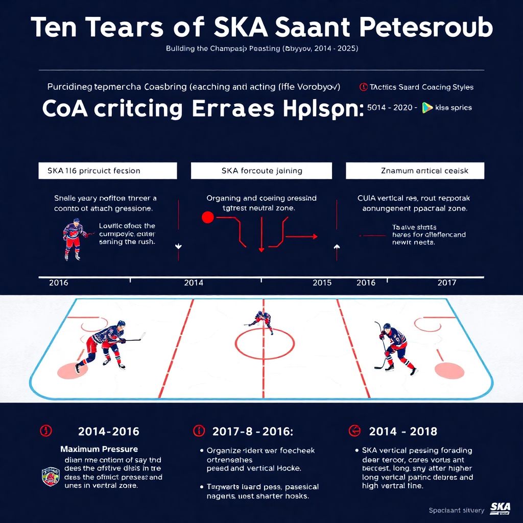 Как менялся стиль игры СКА за 10 лет: разбор тренерских эпох и изменений